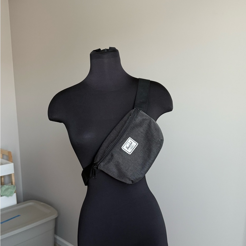 Hershel Black Crossbody Bag